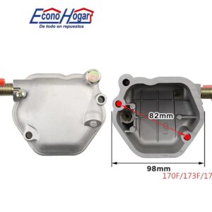 TAPA VALVULA 170F/178F 2 HUECOS GENERICO
