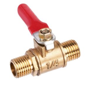 LLAVE DE PASO ESTACIONARIA MACHO-MACHO 1/4
